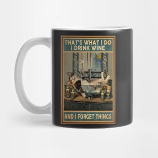 AND I FORGET THINGS Funny Cat Lover Mug